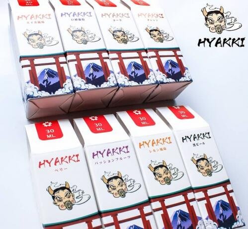 【小煙油】日系 HYAKKI（哈婭崎）30ML